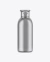 Metallic Bottle Mockup