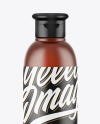 Amber Bottle Mockup