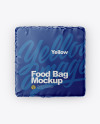 Glossy Food Bag Mockup