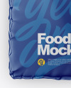 Glossy Food Bag Mockup