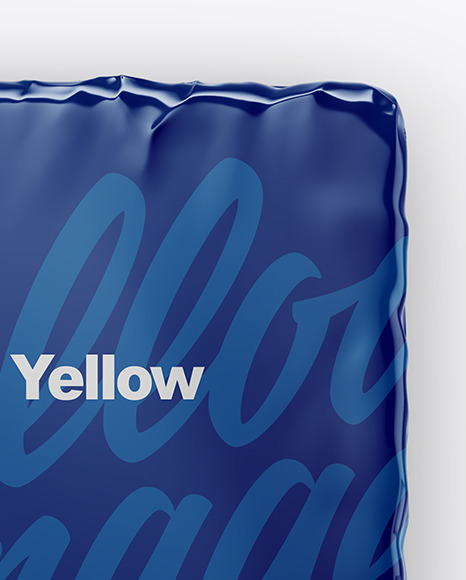 Glossy Food Bag Mockup