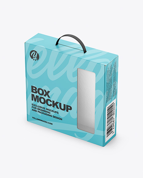 Paper Box Mockup