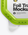 Foil Tray Mockup