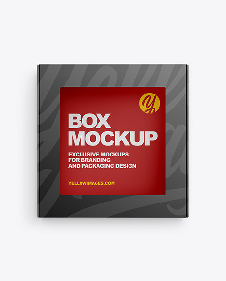 Paper Box Mockup