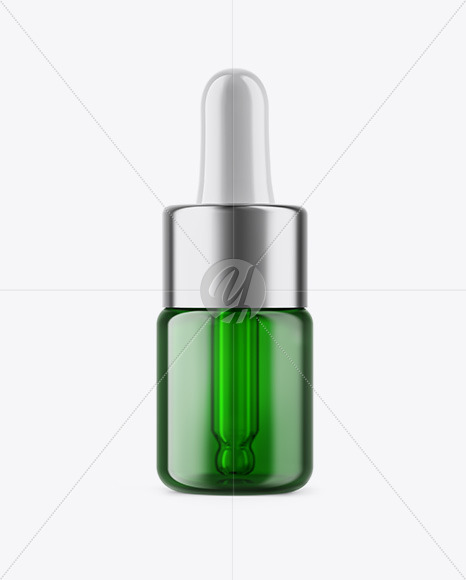 5ml Green Glass Dropper Bottle