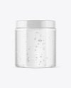 Clear Jar with Gel Mockup Clear Jar with Gel Mockup