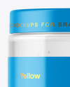 Clear Jar with Gel Mockup Clear Jar with Gel Mockup