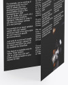 Textured A5 Brochure Mockup