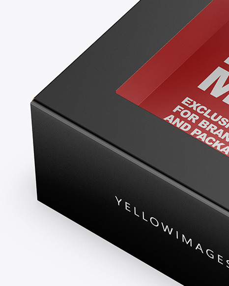 Paper Box Mockup