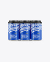 Glossy Cans Mockup