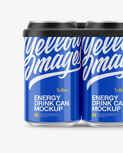 Glossy Cans Mockup