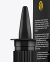 Metallic Nasal Spray Bottle w/ Box Mockup