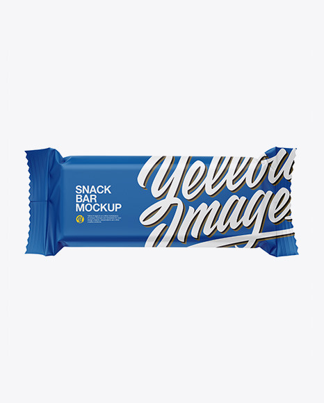 Matte Snack Bar Mockup