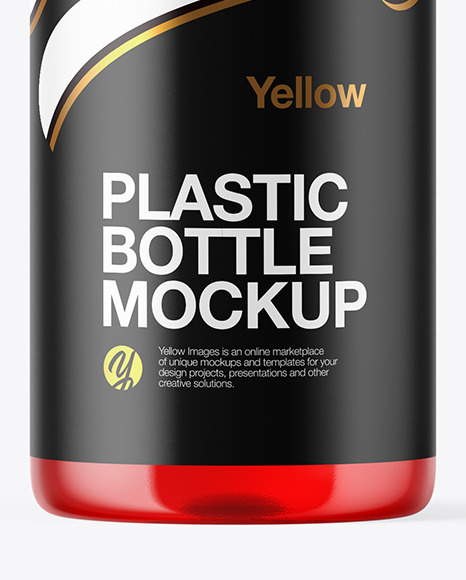 Plastic Bottle Mockup