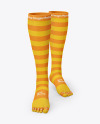 Long Toe Socks Mockup