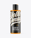 Matte Plastic Bottle Mockup