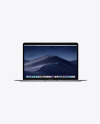 Space MacBook Air Mockup