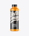 Glossy Plastic Bottle Mockup