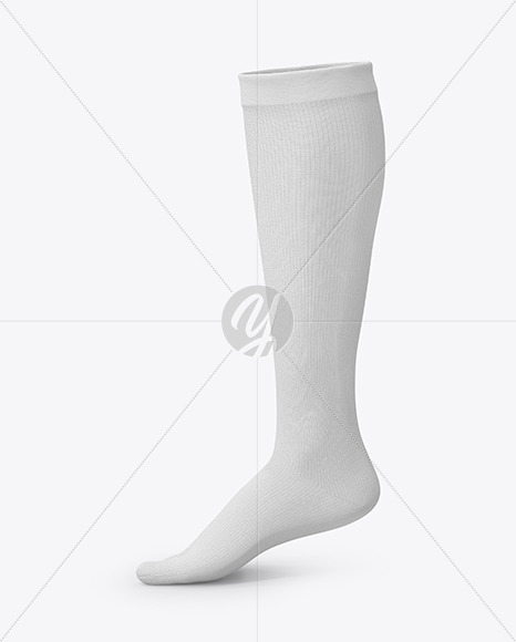 Long Toe Sock Mockup