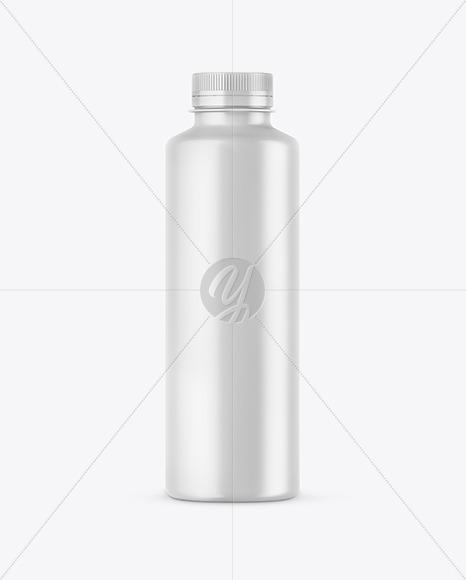 Matte Plastic Bottle Mockup