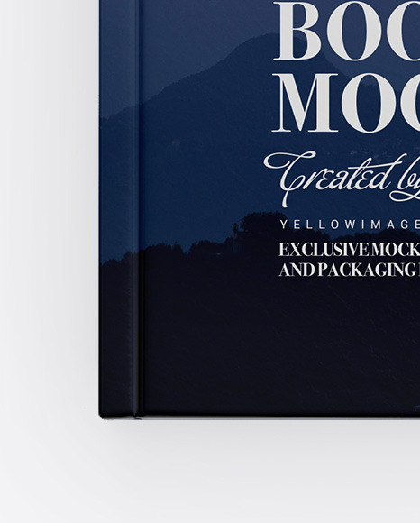 Hardcover Book Mockup