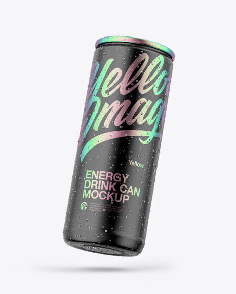 Matte Can Mockup