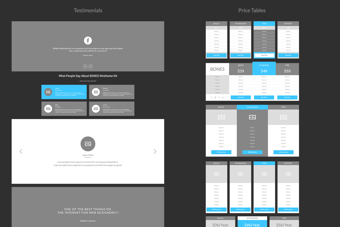 Bones Wireframe Kit