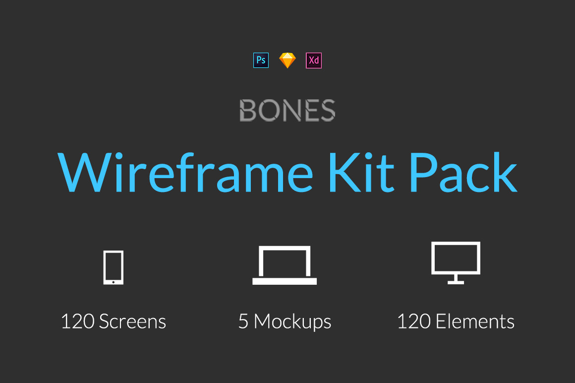 Bones Wireframe Kit Pack Bones Wireframe Kit Pack