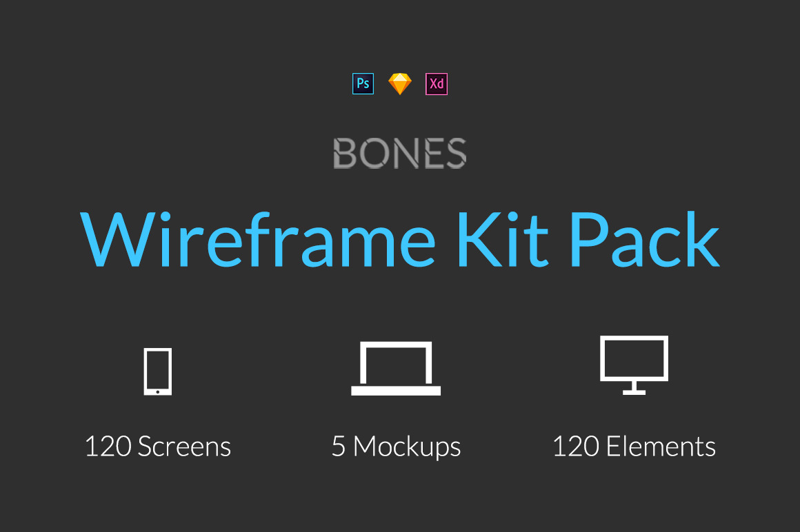 Bones Wireframe Kit Pack