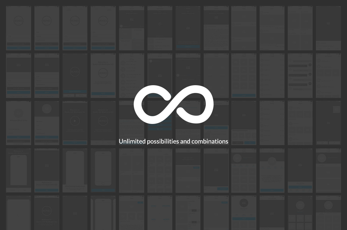 Bones Wireframe Kit Pack Bones Wireframe Kit Pack