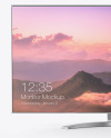 Metallic Monitor Mockup