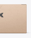 Kraft Box Mockup Kraft Box Mockup
