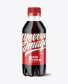 250ml PET Cola Bottle Mockup