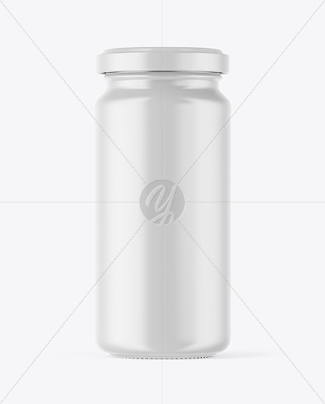 Matte Ceramic Jar Mockup