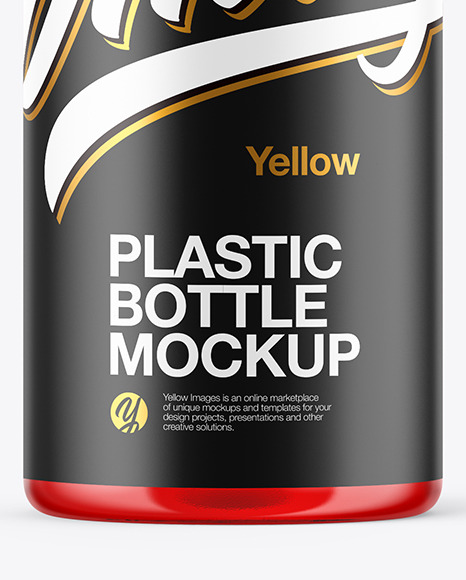 Plastic Bottle Mockup