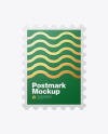 Textured Postmark Mockup