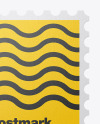 Textured Postmark Mockup