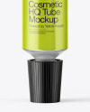 Glossy Cosmetic Tube Mockup