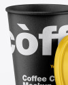 Kraft Coffee Cup Mockup