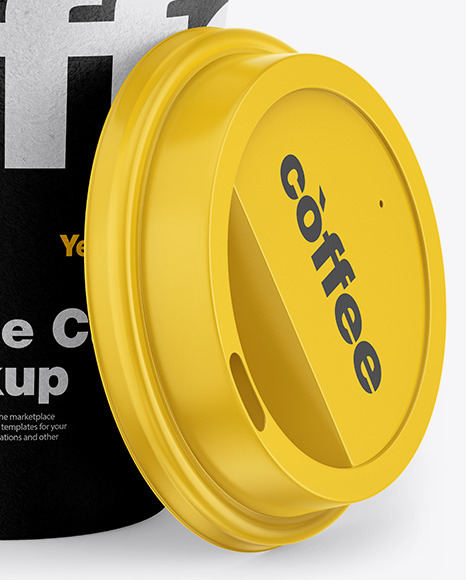 Kraft Coffee Cup Mockup