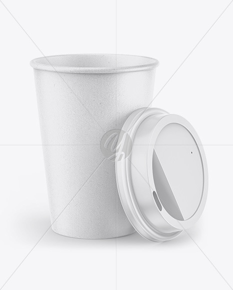 Kraft Coffee Cup Mockup