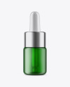 5ml Frosted Green Glass Dropper Bottle