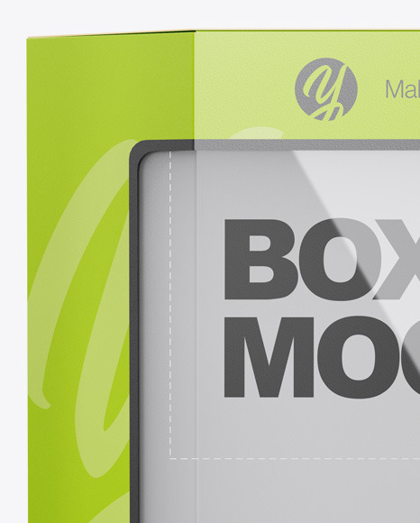 Paper Box Mockup