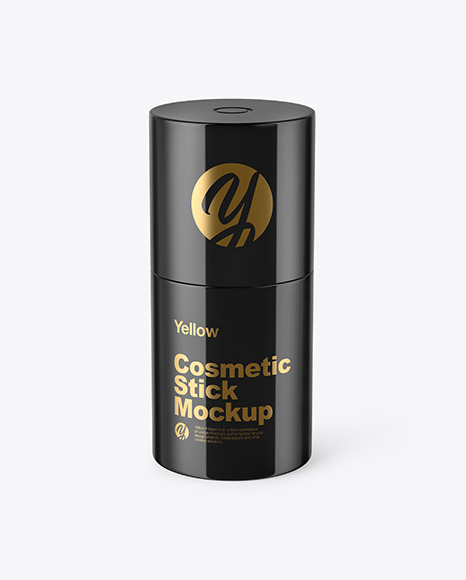 Glossy Roll-On Deodorant Mockup