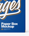 Paper Box Mockup