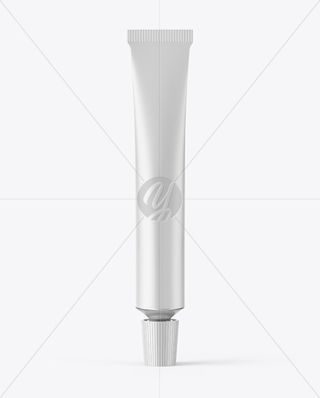 Matte Cosmetic Tube Mockup