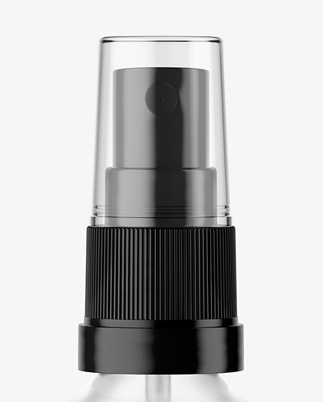 Clear Glass Spray Bottle Mockup Clear Glass Spray Bottle Mockup