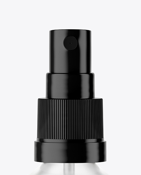 Clear Glass Spray Bottle Mockup Clear Glass Spray Bottle Mockup