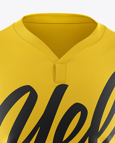 Men's T-Shirt Mockup - Half Side View
