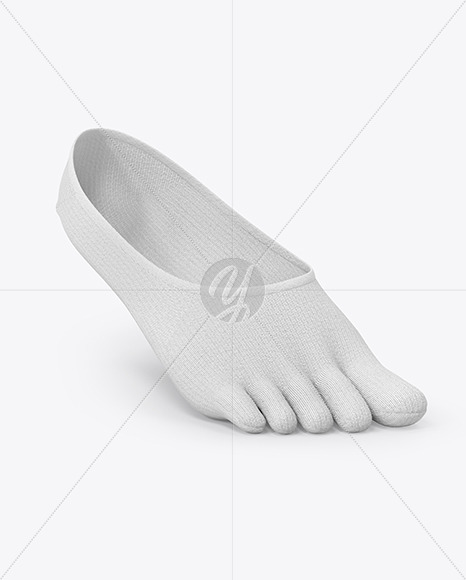 No-show Toe Sock Mockup